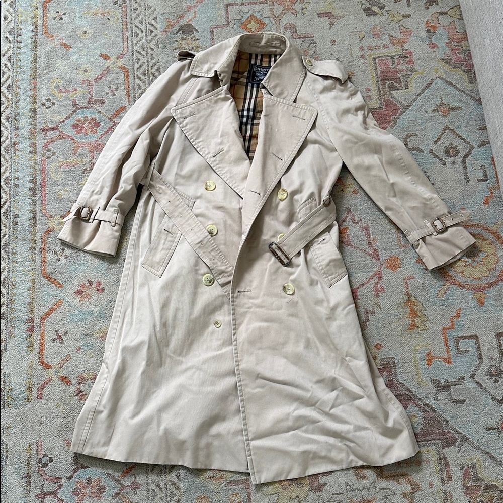 Burberry Beige Trench Coat